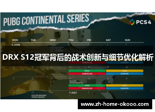 DRX S12冠军背后的战术创新与细节优化解析 DRX S12冠军背后的战术创新与细节优化解析